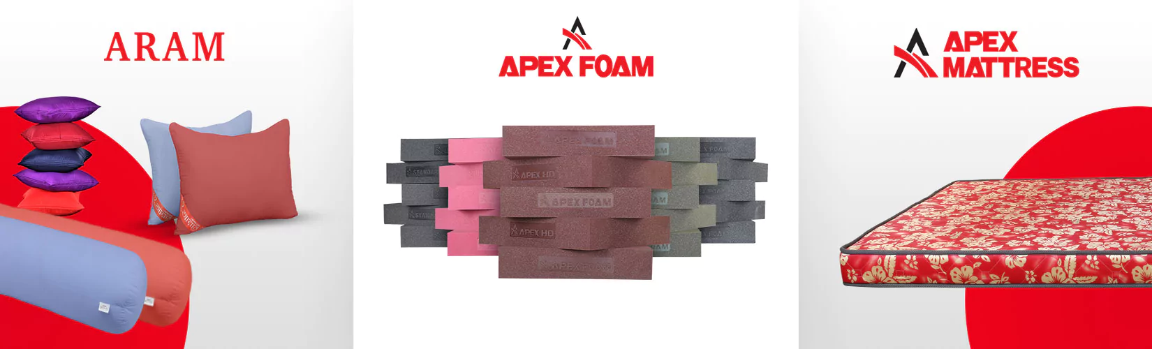 Apex Foam Mattress Aram Three