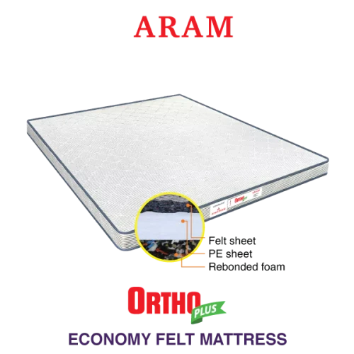 ORTHO PLUS - ECONOMY FELT MATTRESS