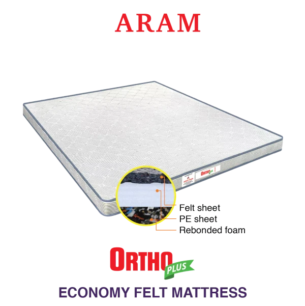 ORTHO PLUS - ECONOMY FELT MATTRESS
