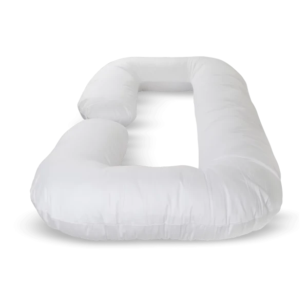 Pregnancy Pillow with Zipper Cover