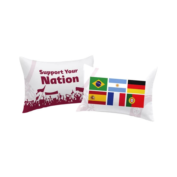 World Cup Fan Flag Pillow